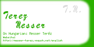 terez messer business card